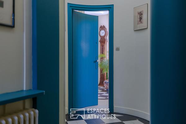 Townhouse from the 1930s in the « Art Deco » style