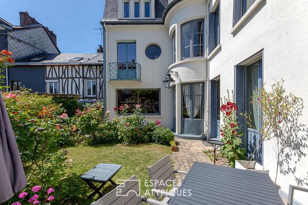 Townhouse from the 1930s in the « Art Deco » style