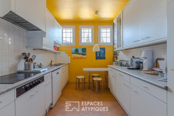 Townhouse from the 1930s in the « Art Deco » style