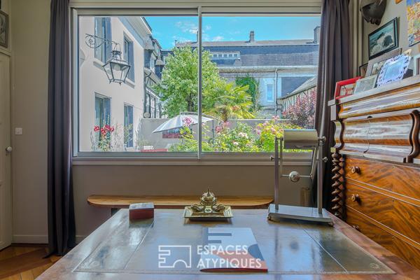 Townhouse from the 1930s in the « Art Deco » style