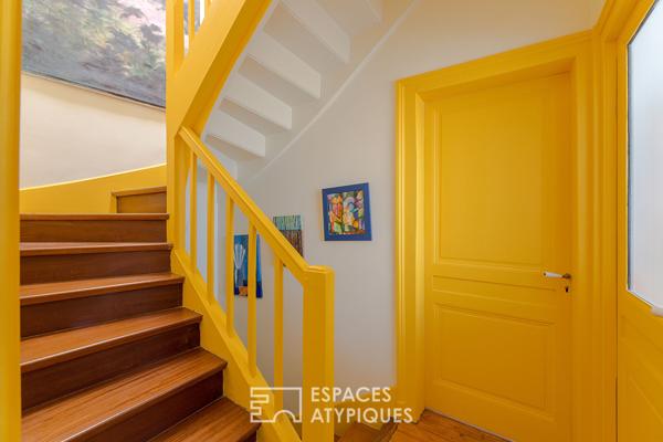 Townhouse from the 1930s in the « Art Deco » style