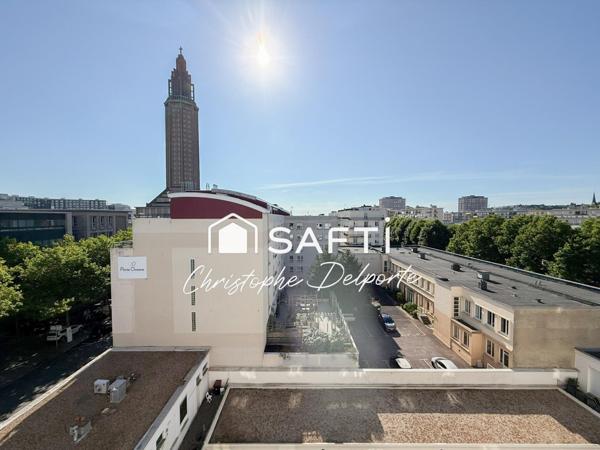 Vue dégagée et soleil au cœur du centre-ville