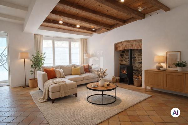 Maison de bourg familiale 175m² avec Garage- Saint Etienne de Montluc