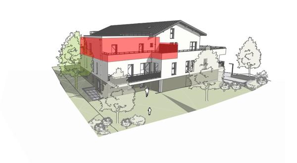 APPARTEMENT TRAVERSANT - T4 150 m² (94,10 m² habitable) - PROCHE CENTRE VILLE