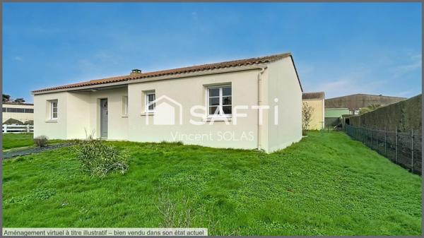 Maison 91m² - Calme - Proche Commerces à pied - 1999 à Maché !