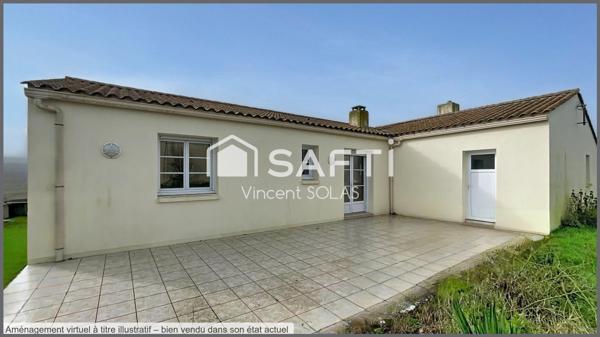 Maison 91m² - Calme - Proche Commerces à pied - 1999 à Maché !
