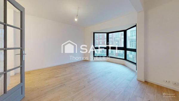 Superbe T2 rénové de 38 m² avec garage – Croix (centre)