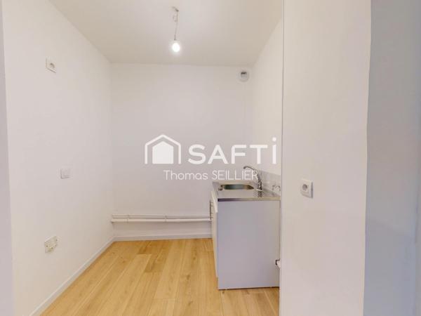 Superbe T2 rénové de 38 m² avec garage – Croix (centre)