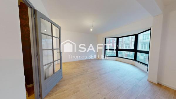 Superbe T2 rénové de 38 m² avec garage – Croix (centre)