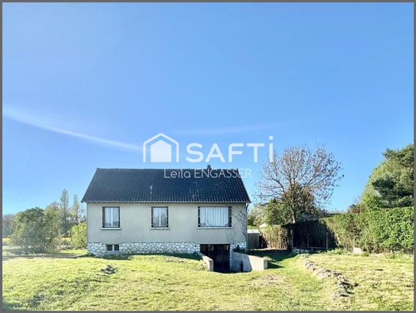 Maison 3 pièces - 2 chambres avec potentiel de 3 - Sous sol-total