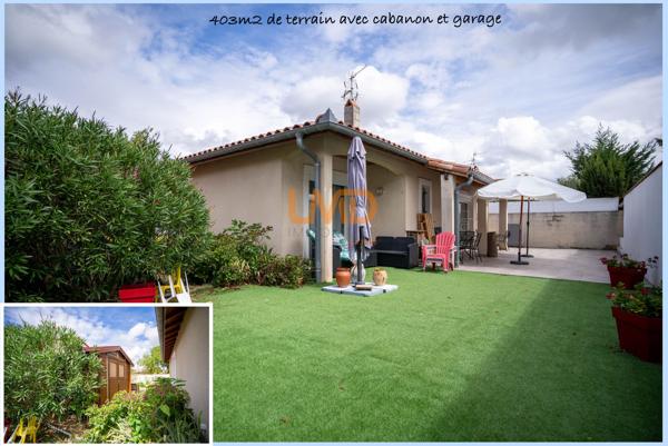 Maison de plain pied de 93,28m2 à Cugnaux