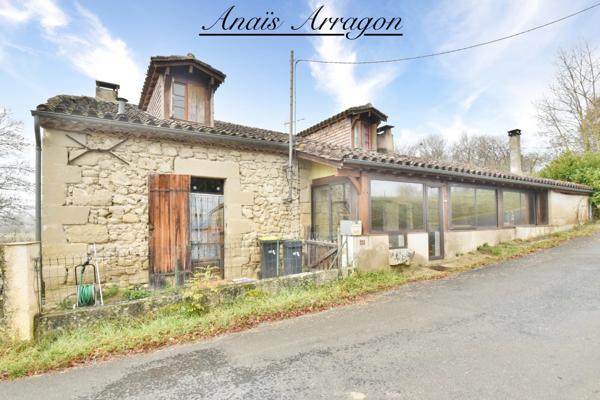 Maison à vendre 4 pièces LAVERGNE (47)