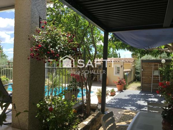 villa sans travaux !! 4 chambres, piscine, potager, terrain clôturé et arboré