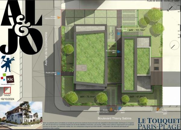 T4 Le Touquet-Paris-Plage 115 m²