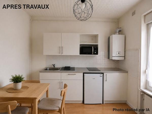 Appartement en cours de rénovation 2 pièce(s) 31.33 m2 - PROCHE IFSI et CENTRE VILLE