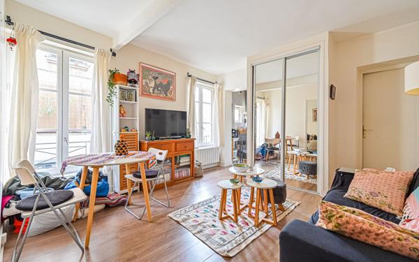 Appartement à vendre    2 pièces •  Paris 20