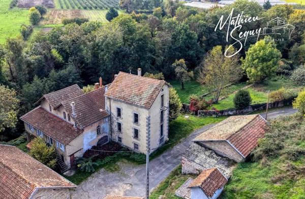 Ancien Moulin sur 1,3 Ha de terrain à MESSIMY (69)