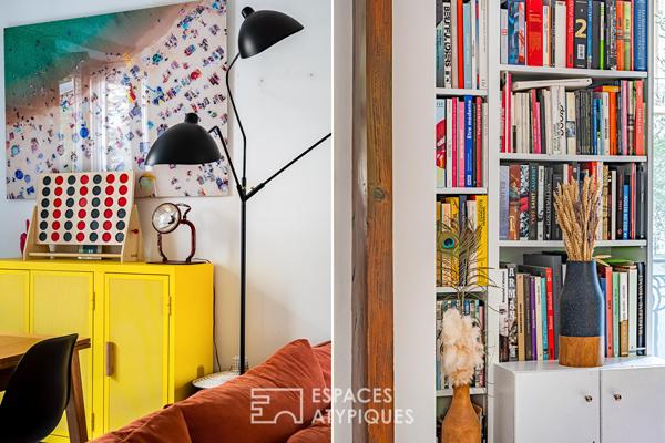 Maison familiale avec jardin intimiste et studio indépendant.