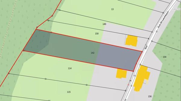 Terrain constructible 2659 m²