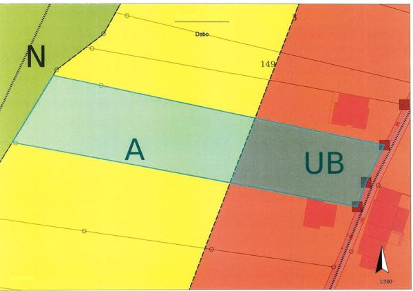Terrain constructible 2659 m²