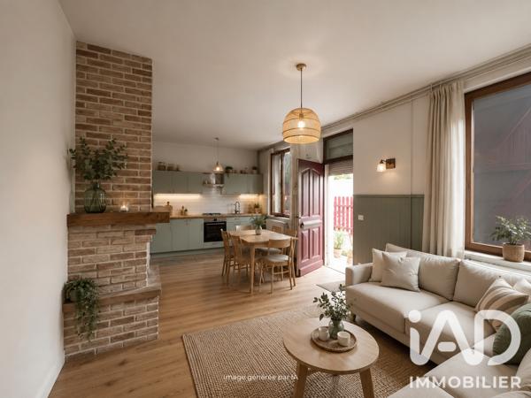 Maison à vendre 3 pièces 54,46 m² Lille
