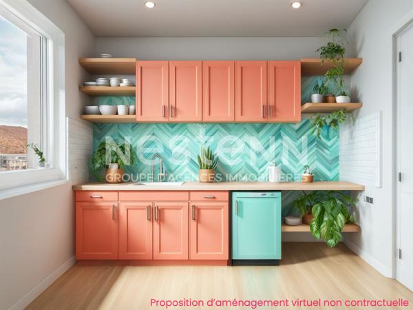 Aurillac, quartier viaduc, à Vendre Appartement de type 3 d'une surface de 85 m² avec balcon et cave.