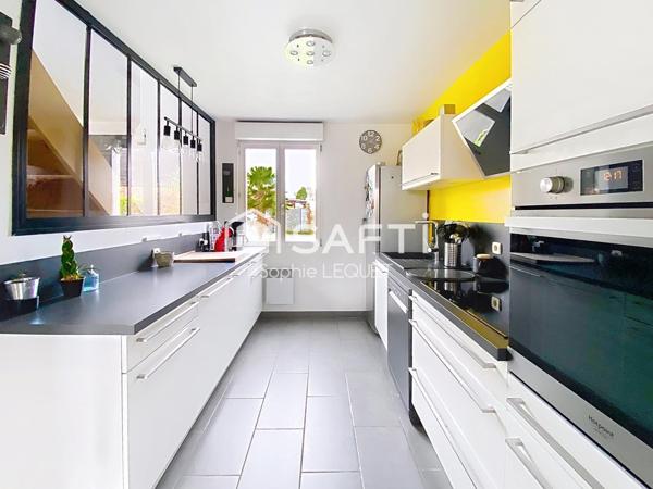 Villa individuelle 4/5 Chambres, Grand jardin, Garage + Parking