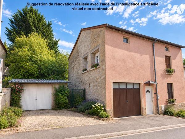 MAISON À RÉNOVER – 125 M² – TERRAIN DE 639 M² – FONTENOY-SUR-MOSELLE