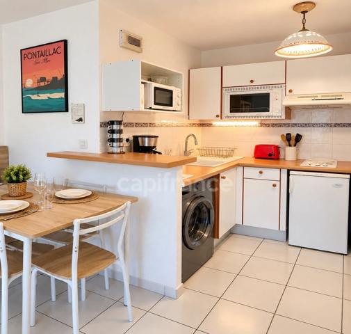 VAUX-SUR-MER – PONTAILLAC | T2 AVEC TERRASSE ET PISCINE À DEUX PAS DE LA PLAGE