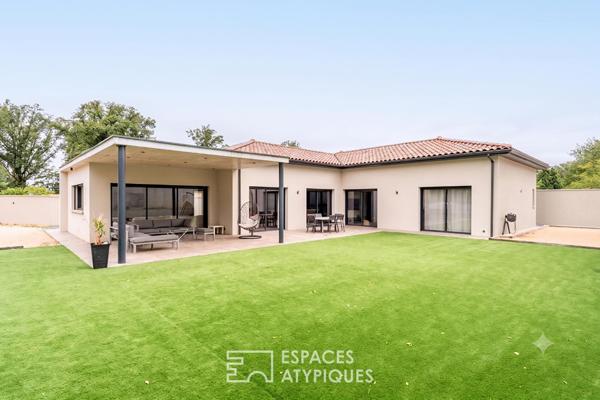 Maison contemporaine de plain-pied aux prestations haut de gamme à Montmerle-sur-Saône