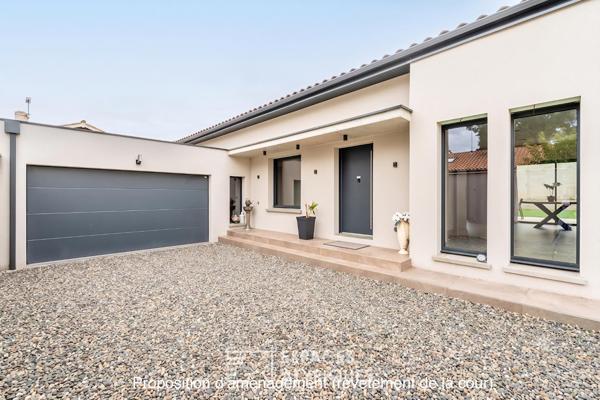Maison contemporaine de plain-pied aux prestations haut de gamme à Montmerle-sur-Saône