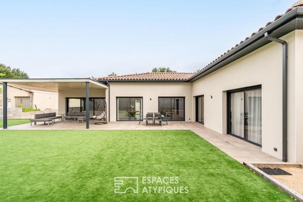 Maison contemporaine de plain-pied aux prestations haut de gamme à Montmerle-sur-Saône
