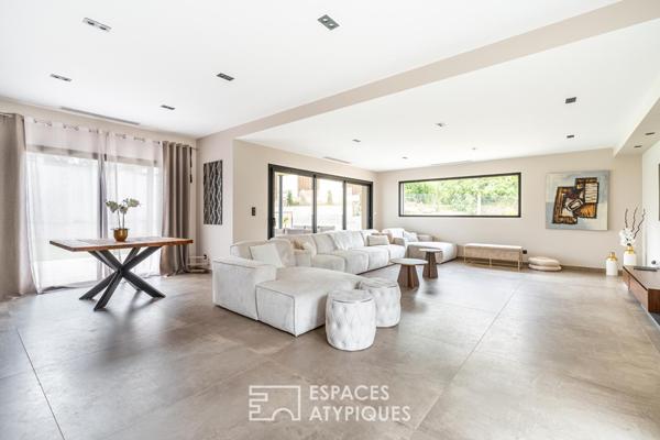 Maison contemporaine de plain-pied aux prestations haut de gamme à Montmerle-sur-Saône