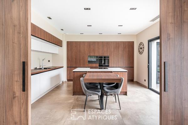 Maison contemporaine de plain-pied aux prestations haut de gamme à Montmerle-sur-Saône