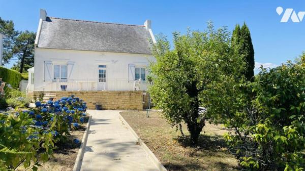 A LA TRINITÉ-SUR-MER (56470) – MAISON DE PLAIN-PIED AVEC POTENTIEL D’AGRANDISSEMENT