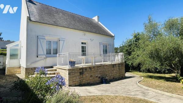 A LA TRINITÉ-SUR-MER (56470) – MAISON DE PLAIN-PIED AVEC POTENTIEL D’AGRANDISSEMENT