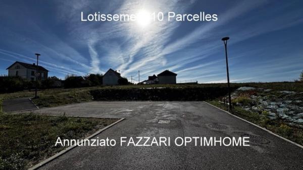 Stenay 55700 terrain à bâtir viabilisé 584 m² Lot n° 2   |   Lotissement Les Vergers   |   30 280 € honoraires inclus