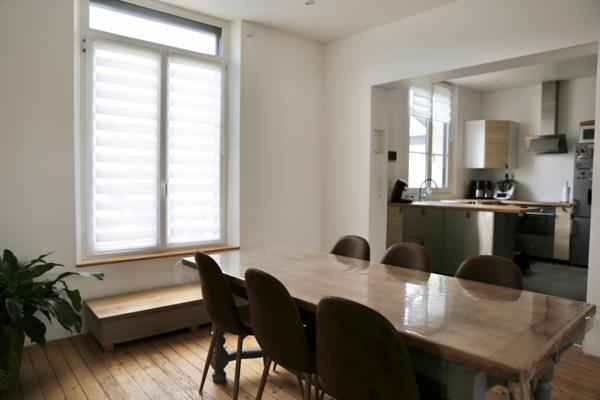 Maison à vendre 4 pièces, sous sol, cave, garage, atelier, + studio à amenager, sur une parcelle de 285m2 à REIMS (51)