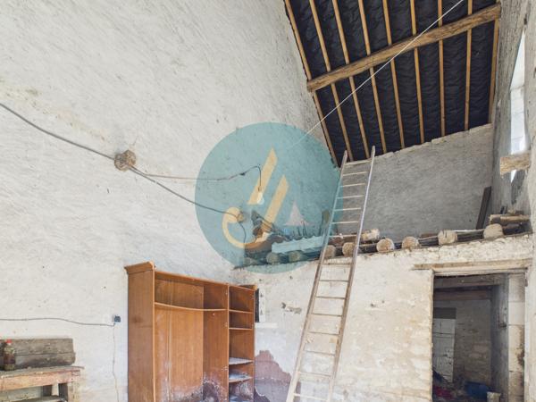 Mesves-sur-Loire (58400) Maison de village 2 chambres avec dépendances et jardin.