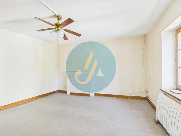 Mesves-sur-Loire (58400) Maison de village 2 chambres avec dépendances et jardin.