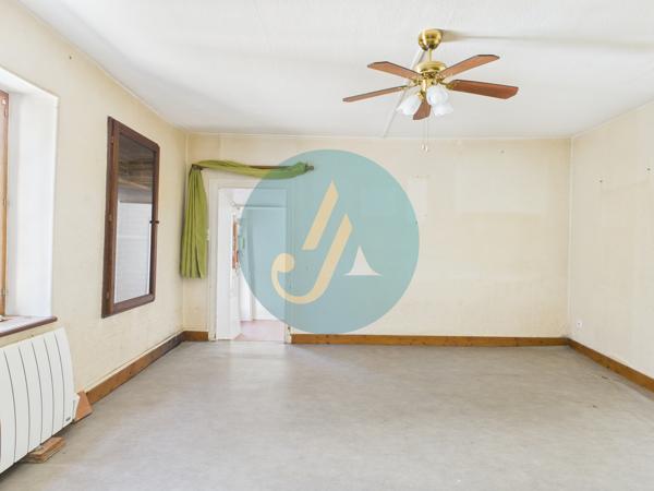 Mesves-sur-Loire (58400) Maison de village 2 chambres avec dépendances et jardin.