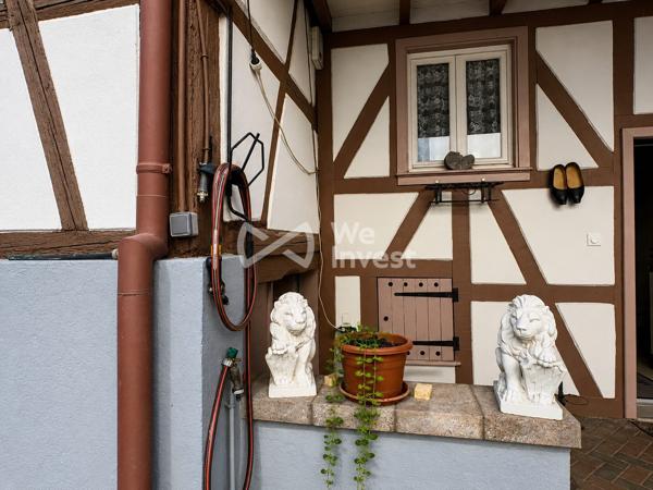 Niedernai – Authentique maison alsacienne avec grange de 400 m²