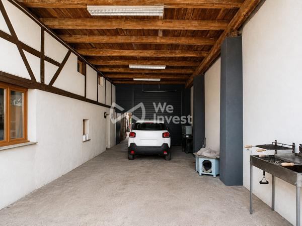 Niedernai – Authentique maison alsacienne avec grange de 400 m²