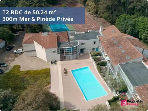 Appartement Jard Sur Mer T2 RDC 50.24 m2
