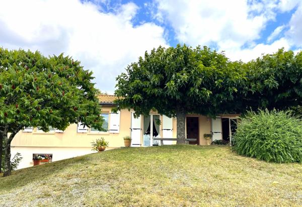 Maison de plain-pied T5 sous-sol complet