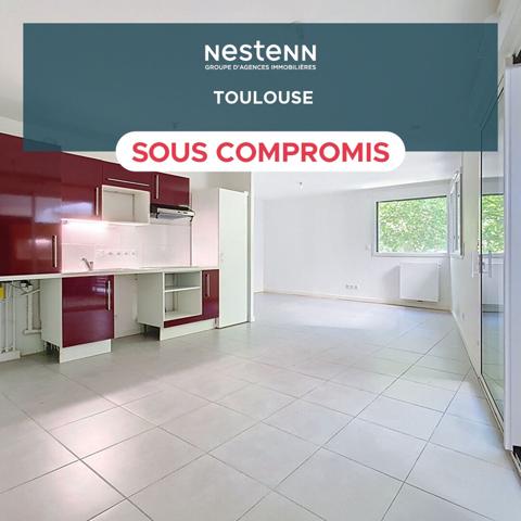 Appartement T1 Bis de 47m² avec terrasse et parking à vendre à Toulouse, dans le quartier Saint-Martin-du-Touch