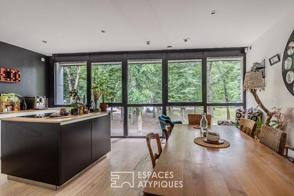 Belle maison contemporaine et son jardin intimiste à Rezé