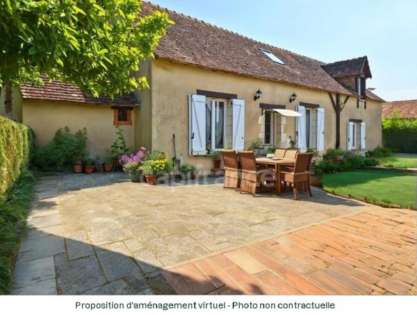 Fermette et ses dépendances dans un environnement calme à quelques minutes de Marolles-Les-Braults