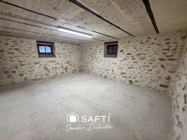 Appartement type maison 4 pièces- 124m²- 3ch- garage