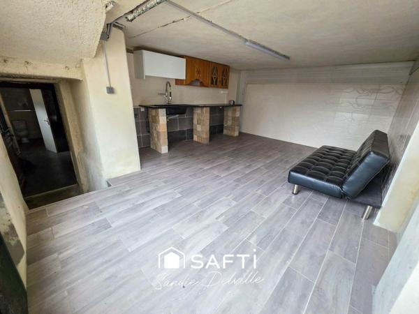 Appartement type maison 4 pièces- 124m²- 3ch- garage